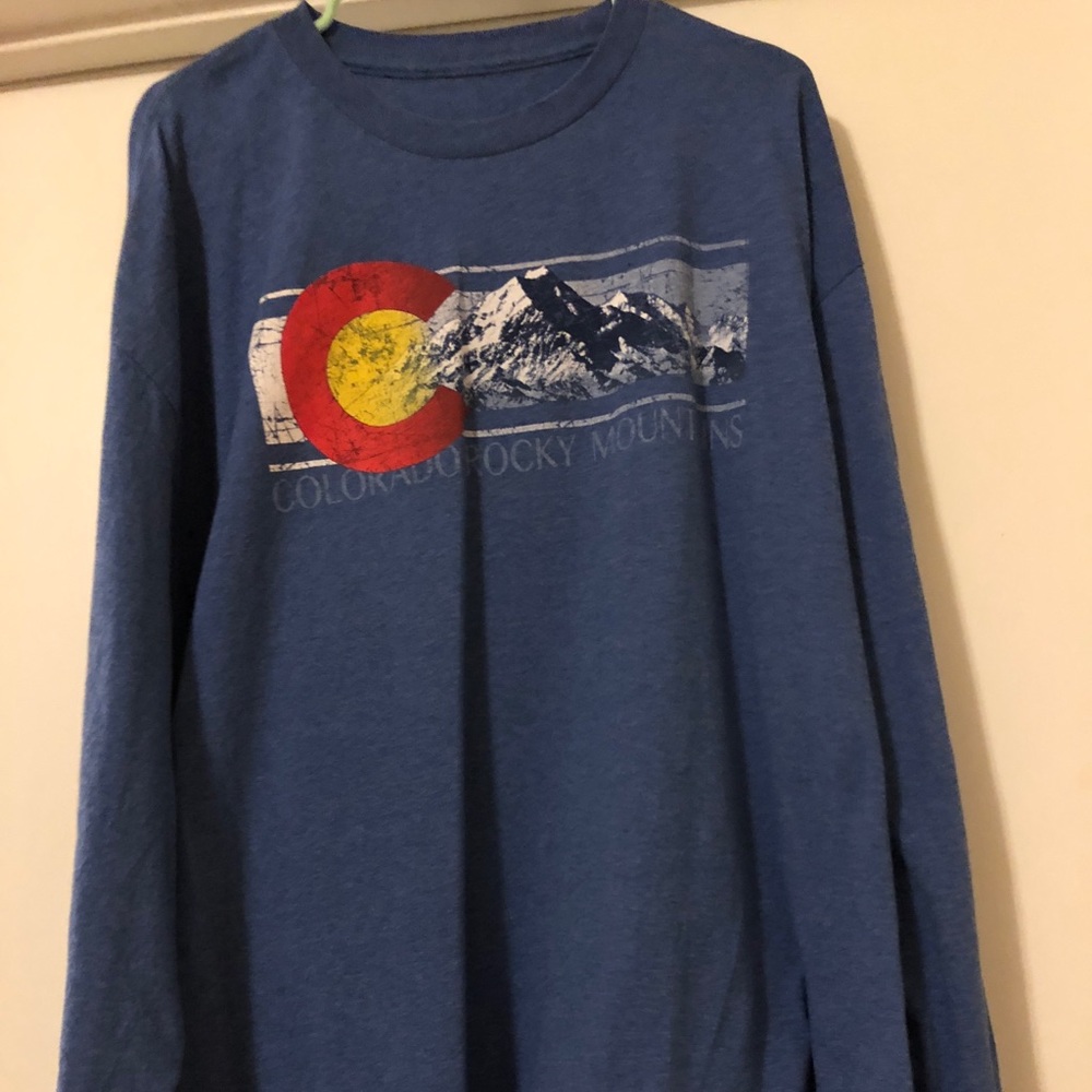 Men’s Colorado long sleeved t-shirt